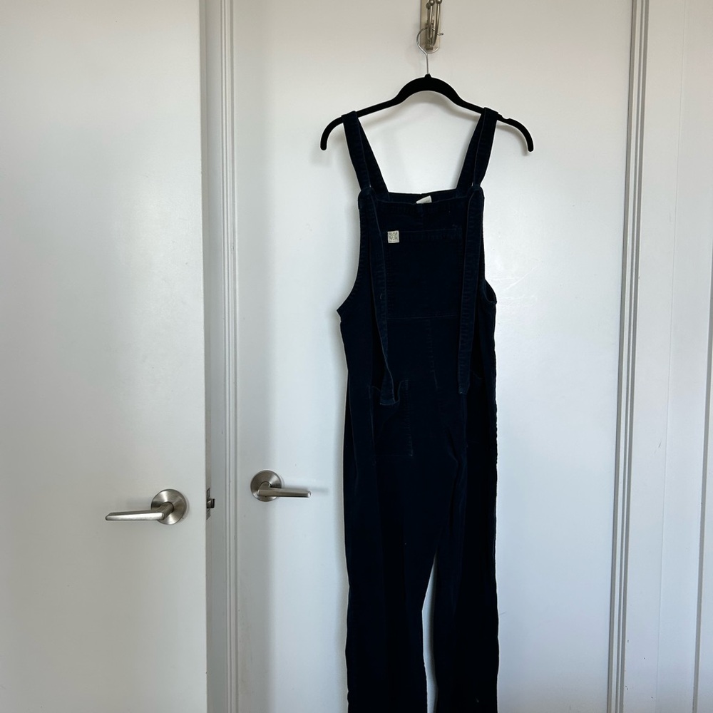 Lucy & Yak Dark Blue Overalls
